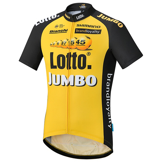 Maglia Lotto Jumbo Manica Corta 2017 giallo